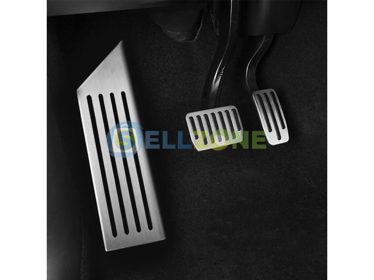 Тунинг педали от стомана с антихлъзгаща гума за Tesla Model 3 Y – PD103 - Изображение 3 - Sellzone.bg Тунинг педали от стомана с антихлъзгаща гума за Tesla Model 3 Y – PD103 - Изображение 3